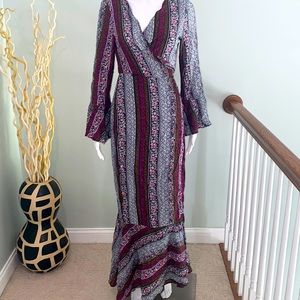 Wrap long Dress